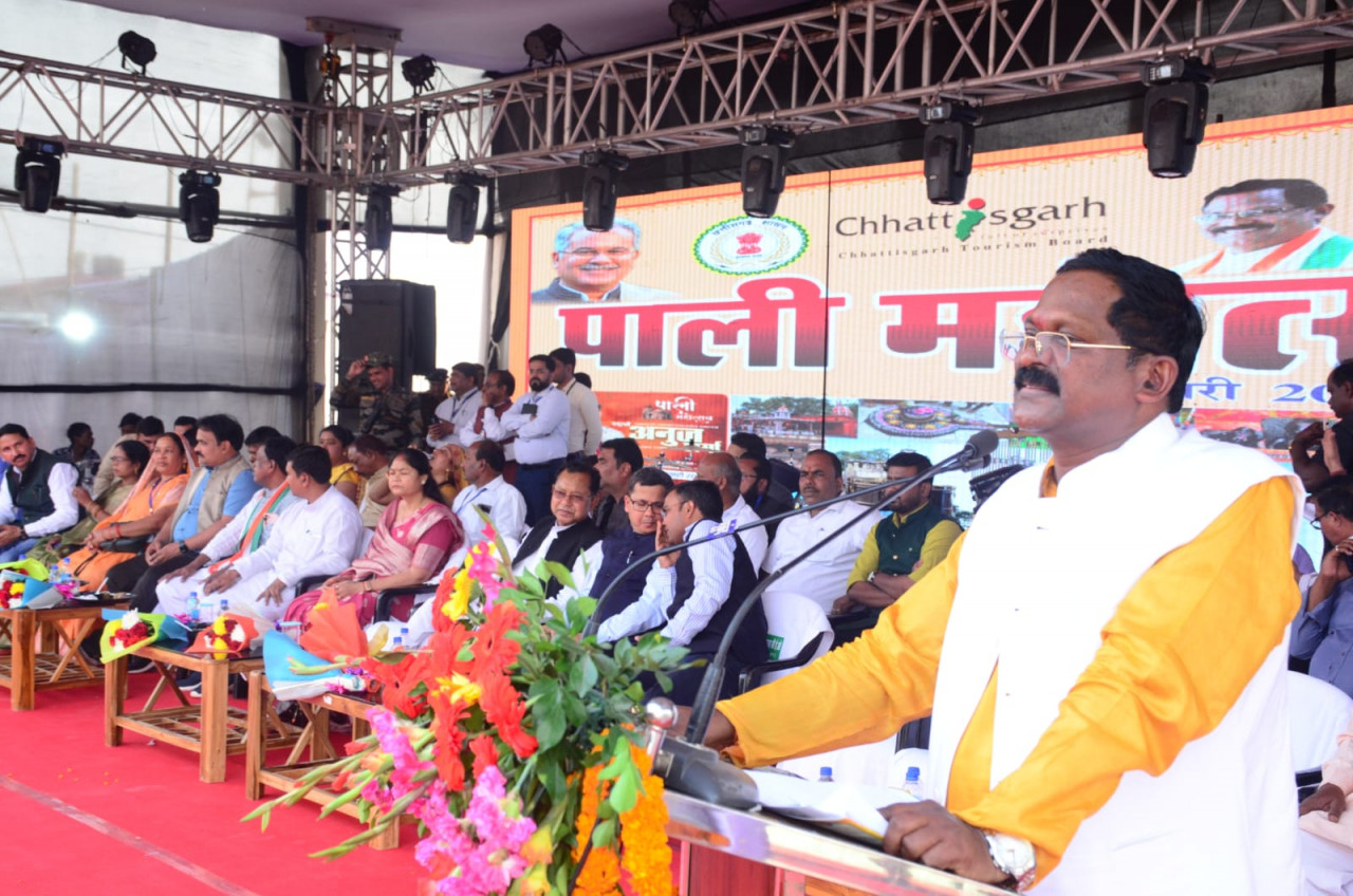 रायपुर : पाली महोत्सव का आगाज : राज्य सरकार छत्तीसगढ़ की कला संस्कृति को दे रही बढ़ावा: संस्कृति मंत्री श्री अमरजीत भगत