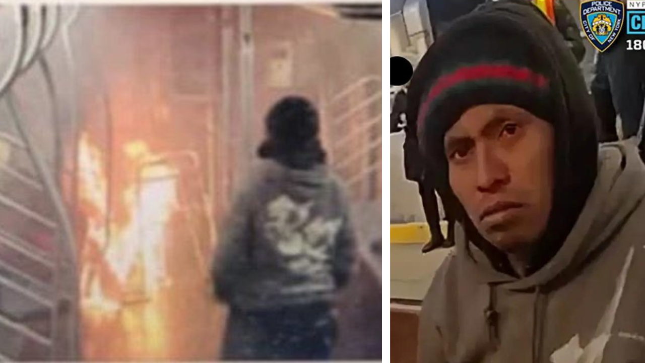 ‘He just watched her burn’: Sleeping woman set on fire on NYC subway