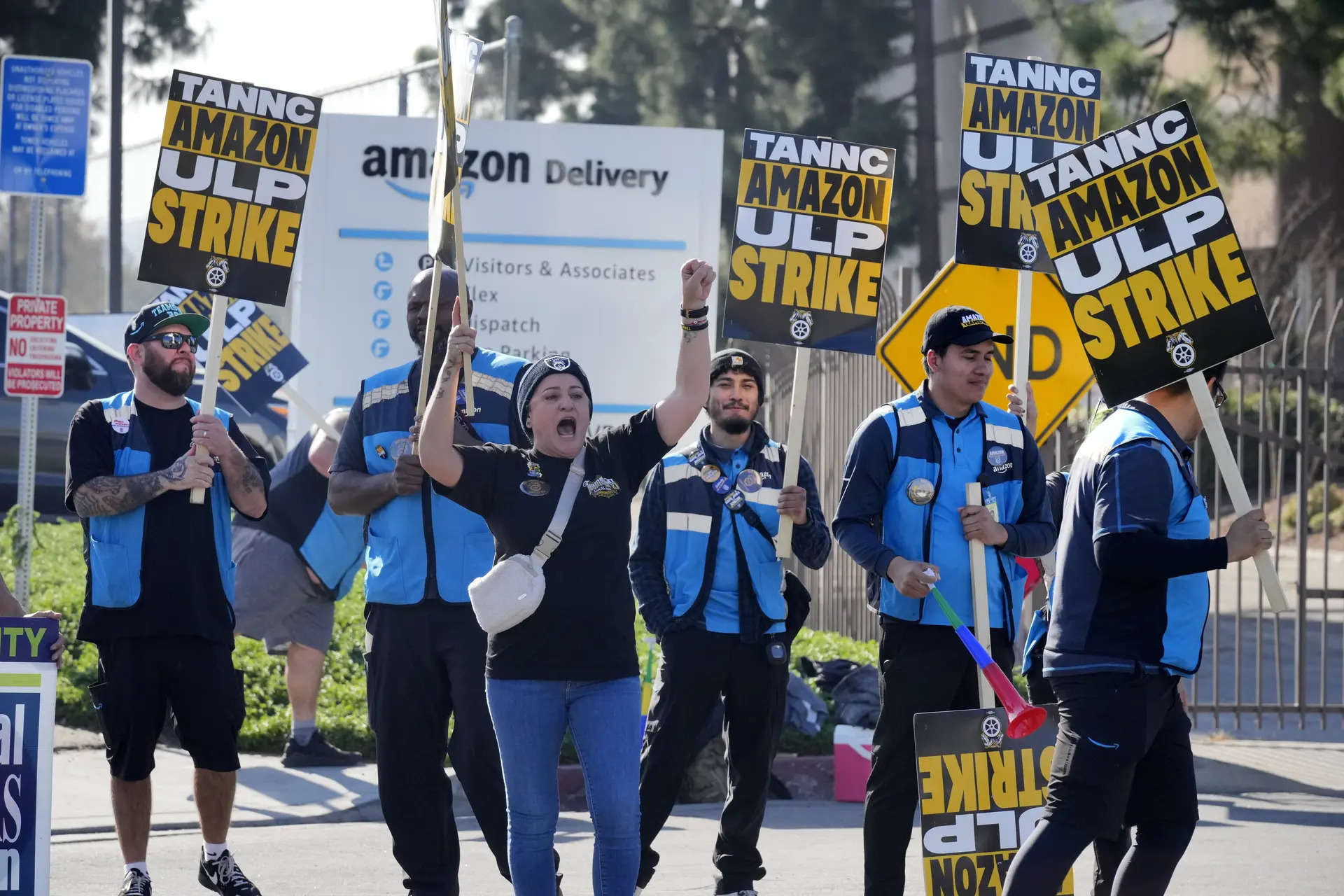 Why Trump may have something to do with Amazon & Starbucks workers’ strike