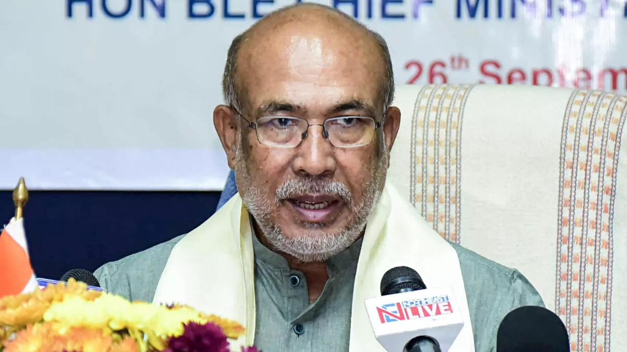 ‘Only BJP can save Manipur,’ says CM Biren Singh as state awaits peace