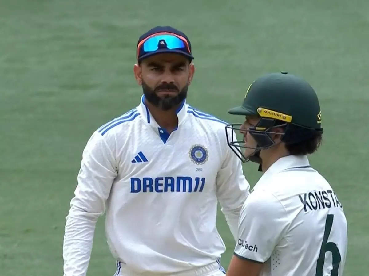 Virat Kohli fined, handed one demerit point for Sam Konstas shoulder barge