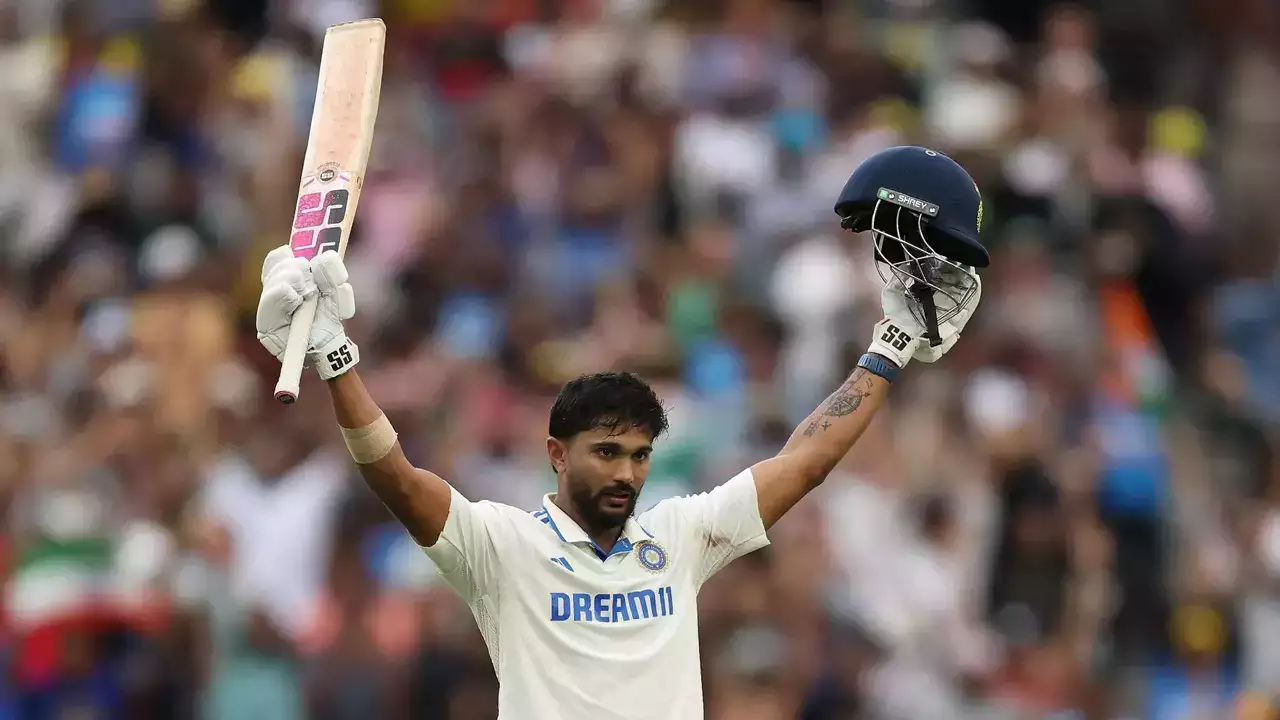 Nitish Reddy’s famous Test ton amid high-tension drama – WATCH