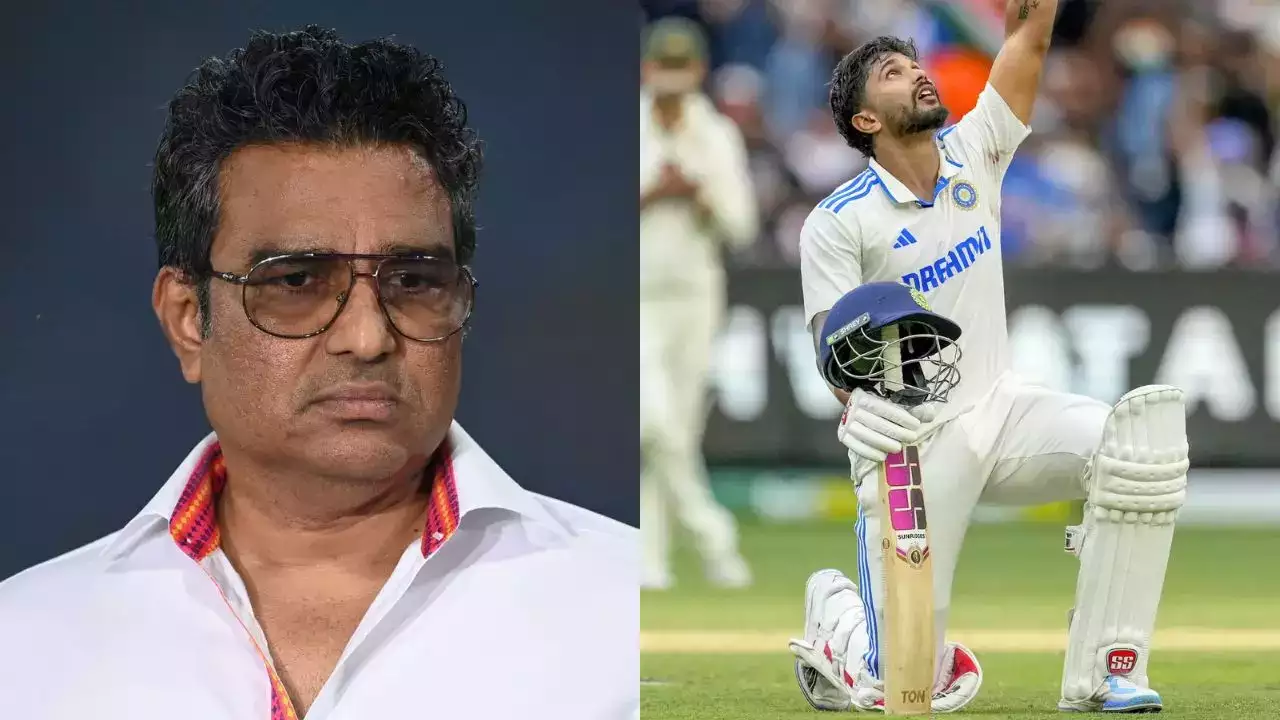 ‘Nitish Reddy’s first-class average is 22’: Manjrekar on youngster’s knock