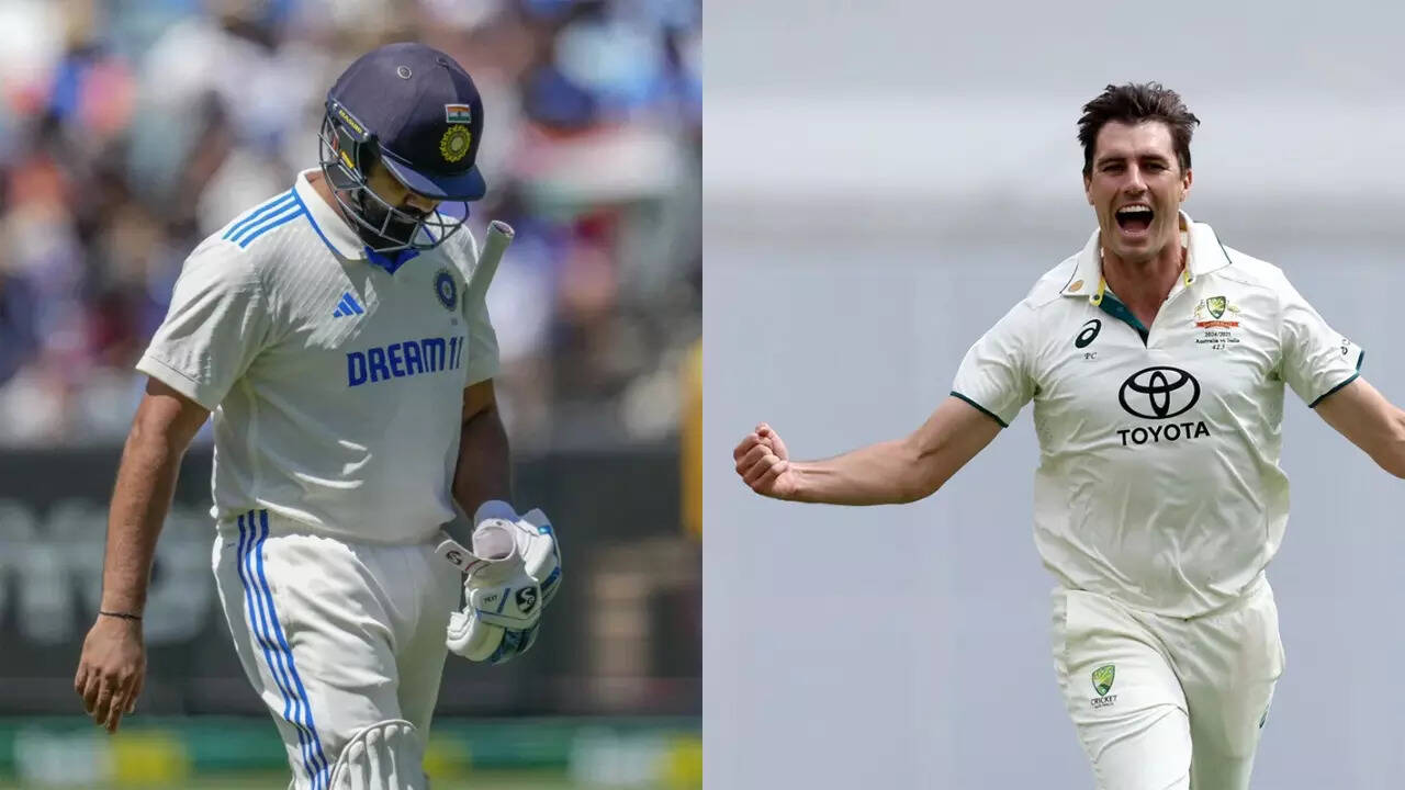 Pat Cummins outwits Rohit Sharma in record-breaking battle