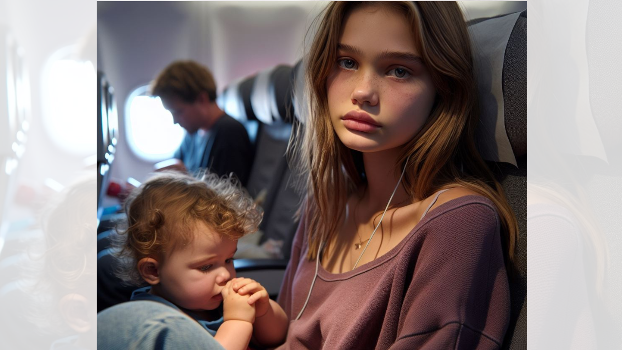 Teen forced to endure 16-hr flight with stranger’s toddler in her lap