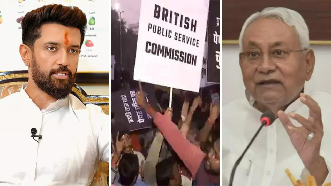 BPSC row: NDA ally Chirag Paswan slams Nitish govt over lathicharge