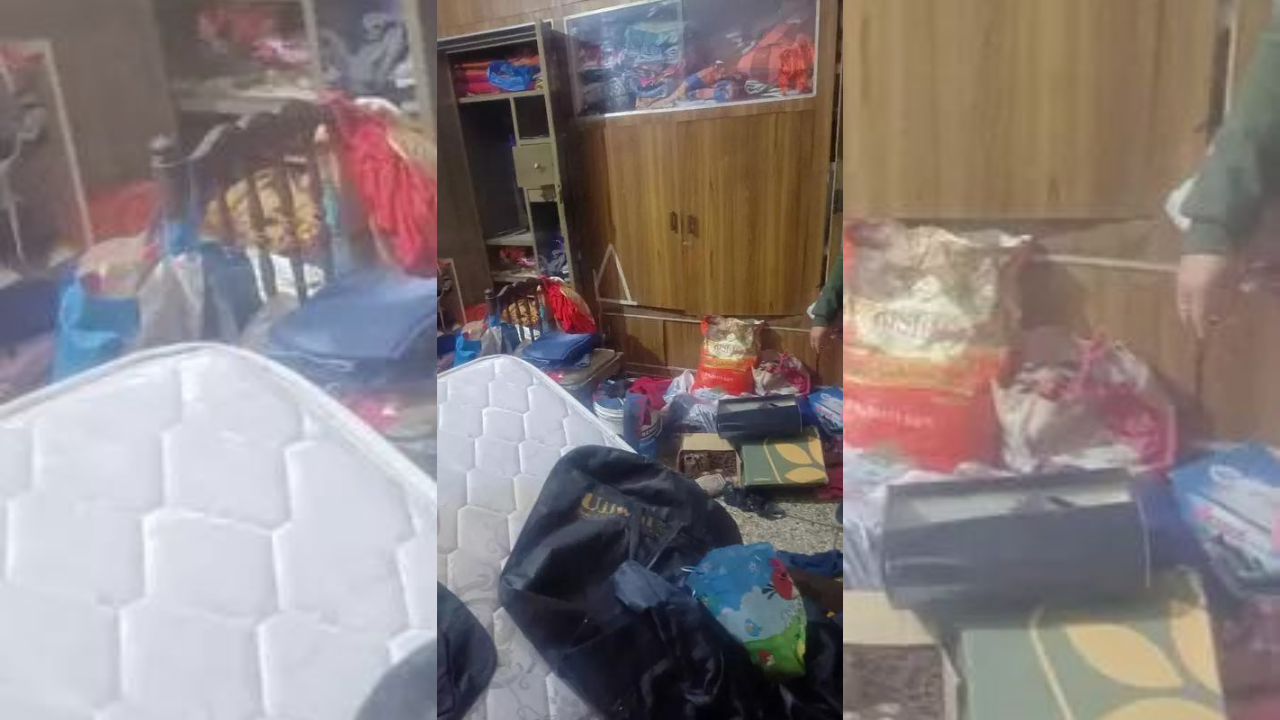 2 drunk burglars break into home, 1 flees with loot, other passes out