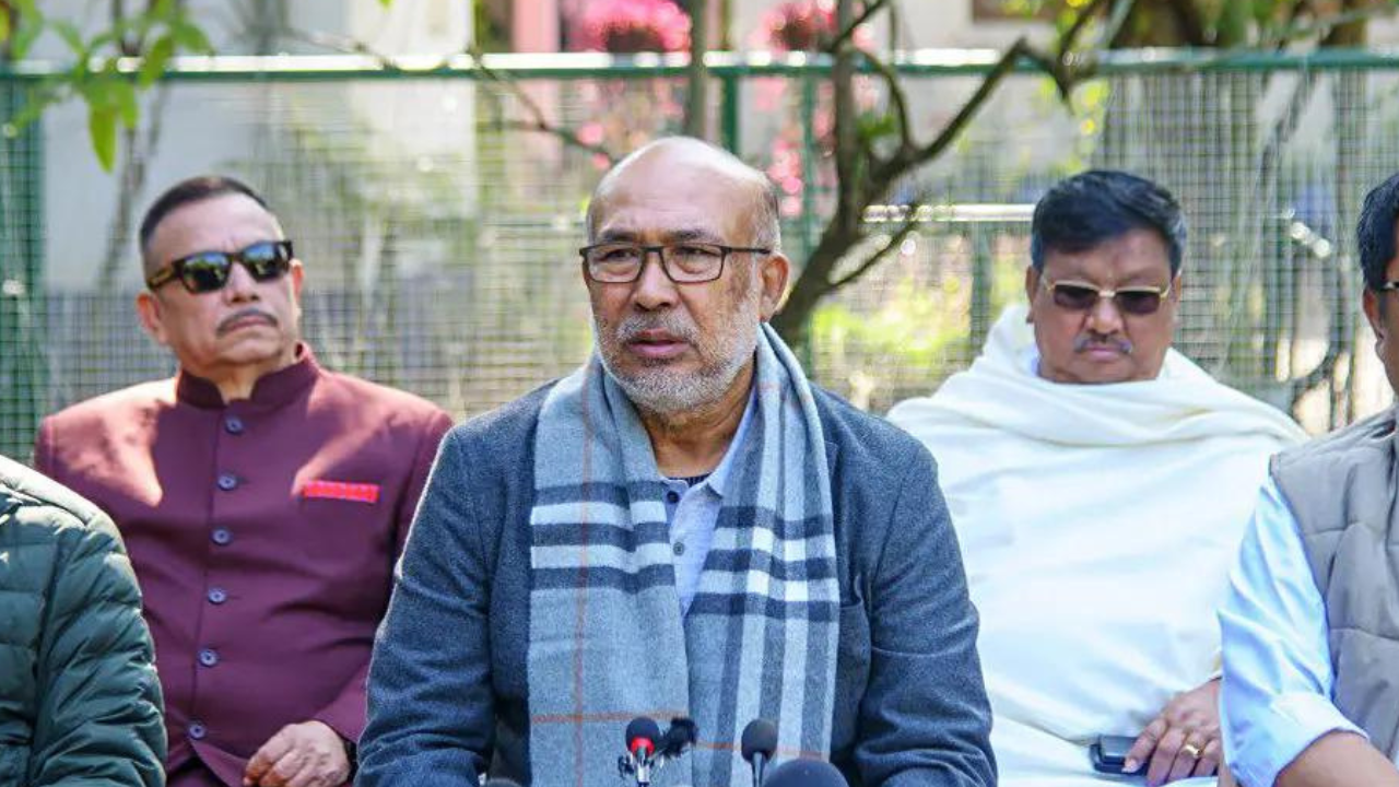 ‘In turmoil because of past sins’: Manipur CM hits back at Cong after apology