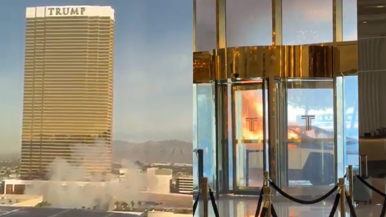 Social media reacts to Tesla Cybertruck ‘explosion’ near Trump tower in Las Vegas