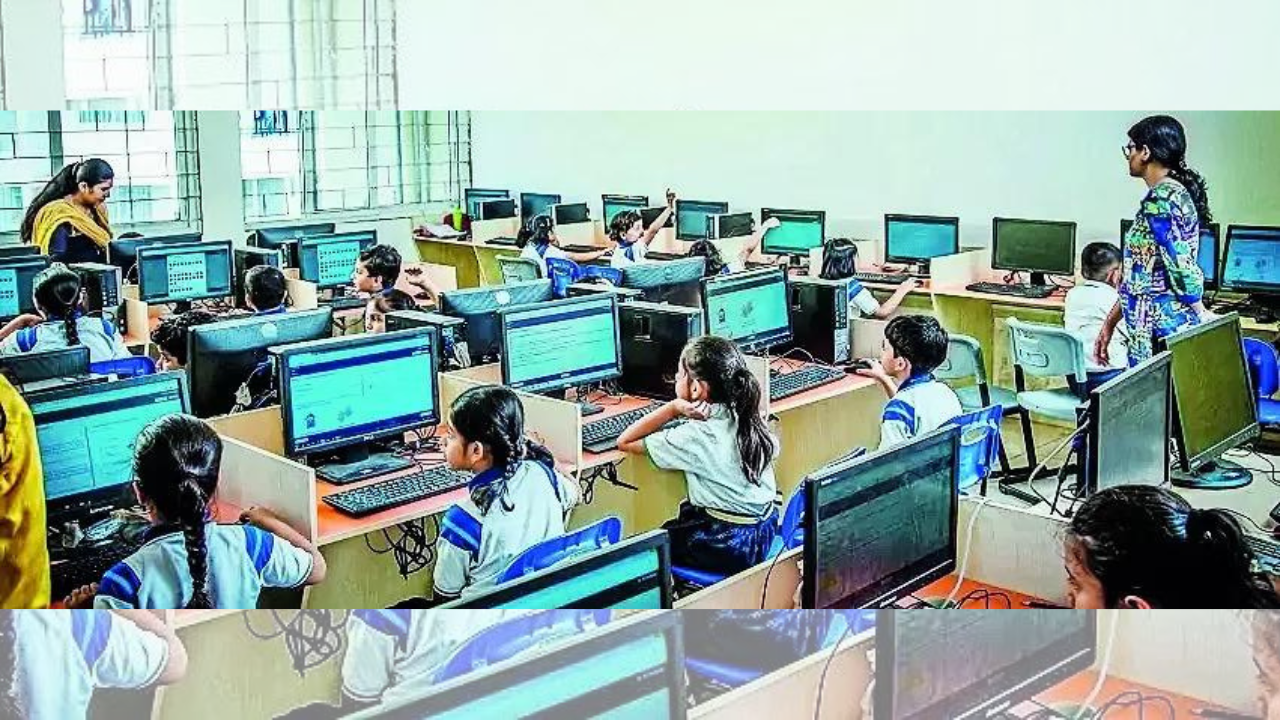 Digital divide: Working computers in just 57% of India’s schools, internet in 54%