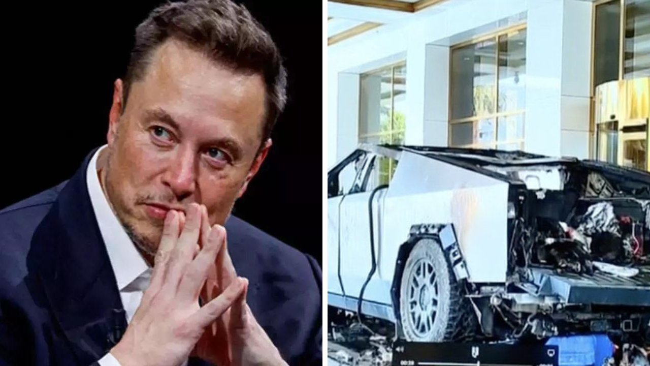 Tesla cybertruck explodes outside Trump’s Hotel in Las Vegas: What Musk said