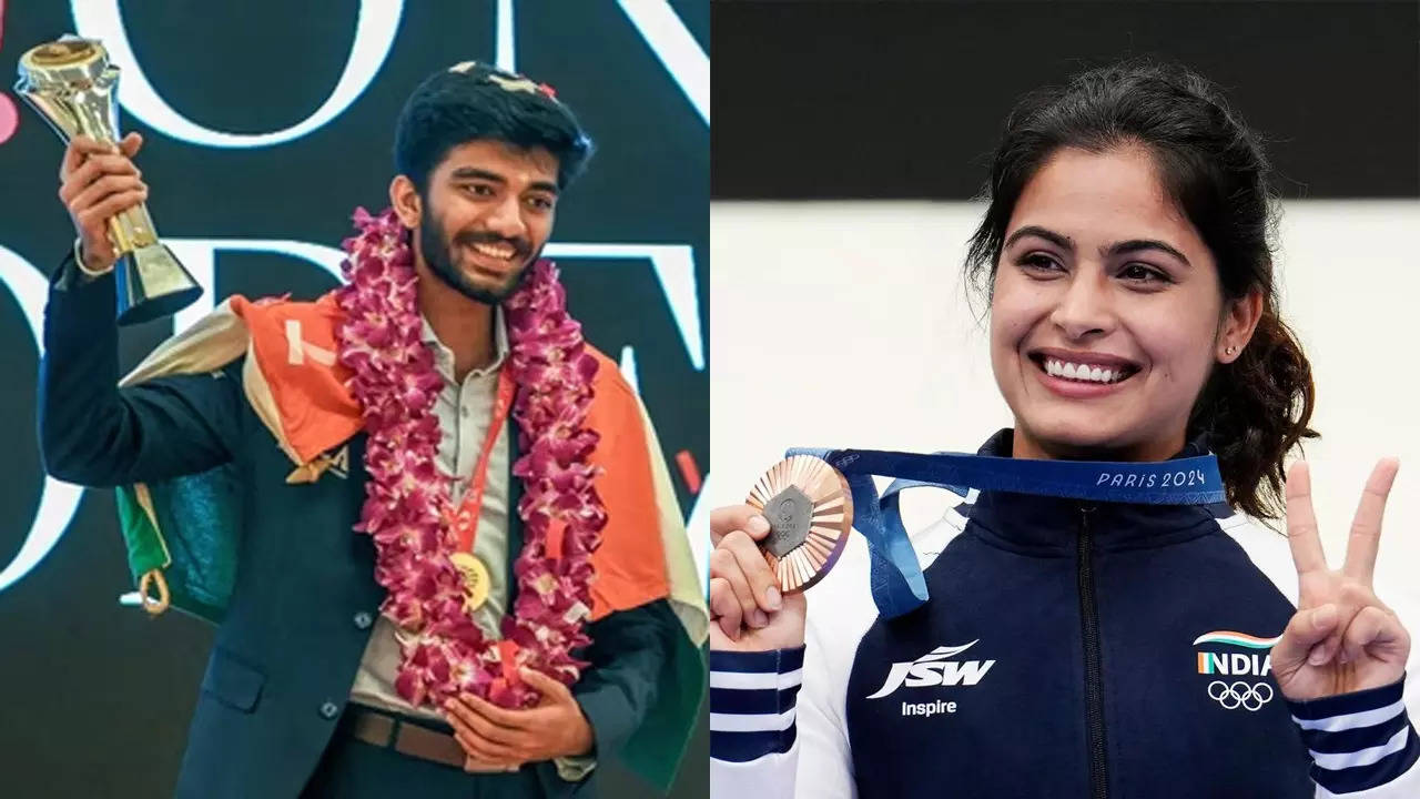 Manu Bhakar, D Gukesh to be conferred Major Dhyan Chand Khel Ratna Award