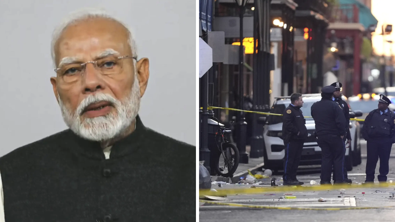 PM Modi condemns ‘cowardly terrorist attack’ in New Orleans