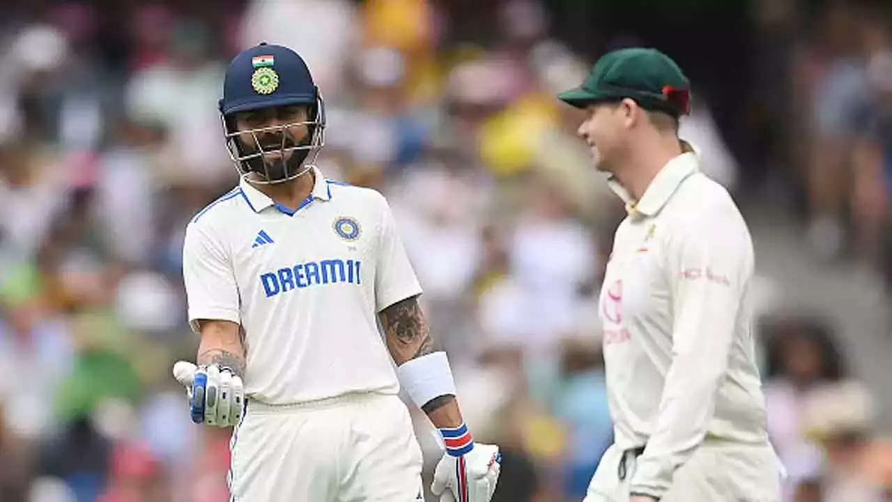 Virat Kohli survives falling for a first ball duck – Watch