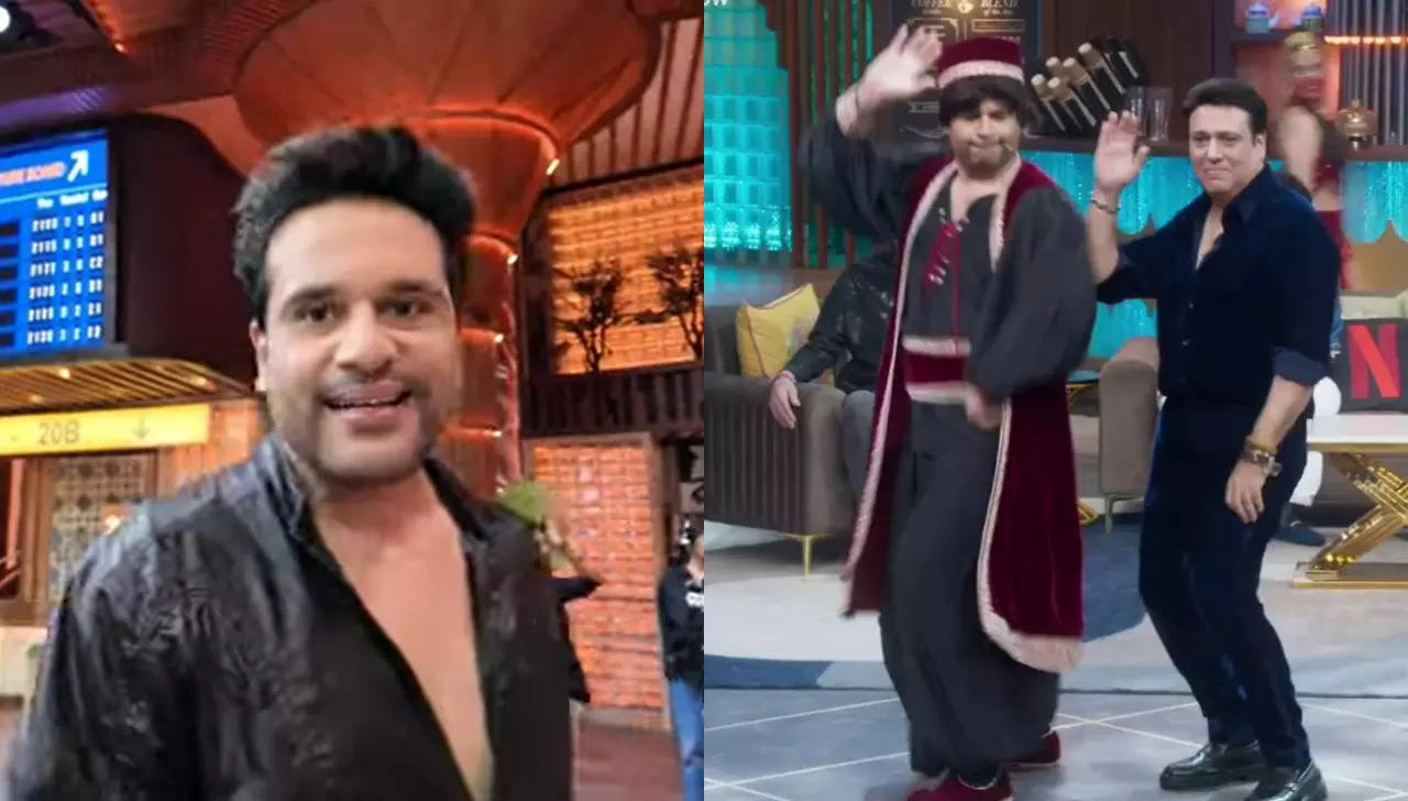 Krushna Abhishek reuniting with Mama Govinda on The Great Indian Kapil Show