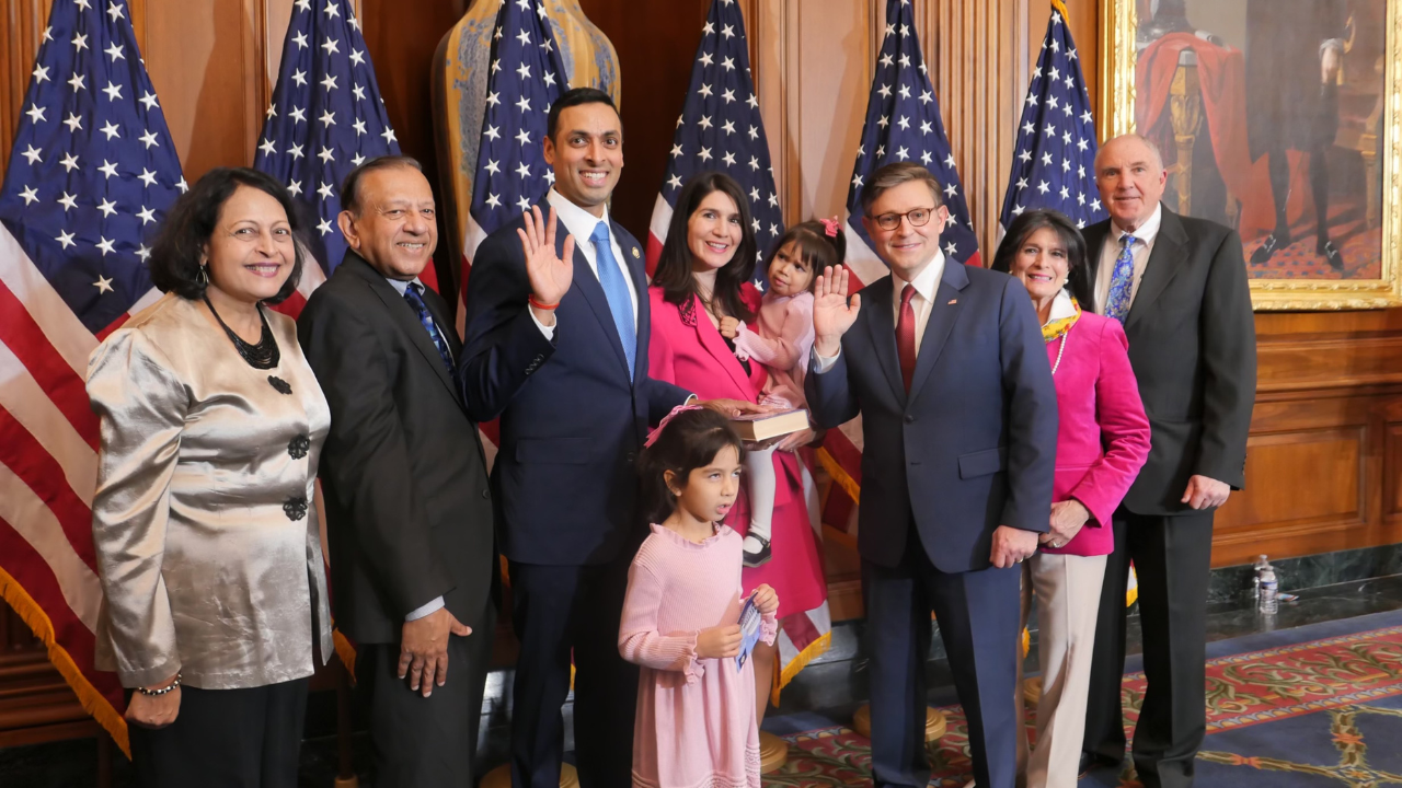 Suhas Subramanyam sworn in to US House of Representatives; joins Samosa Caucus