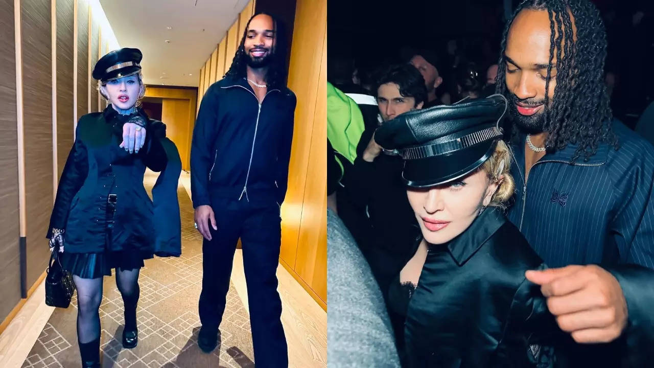 Madonna flaunts ring and sparks engagement rumours with Akeem Morris