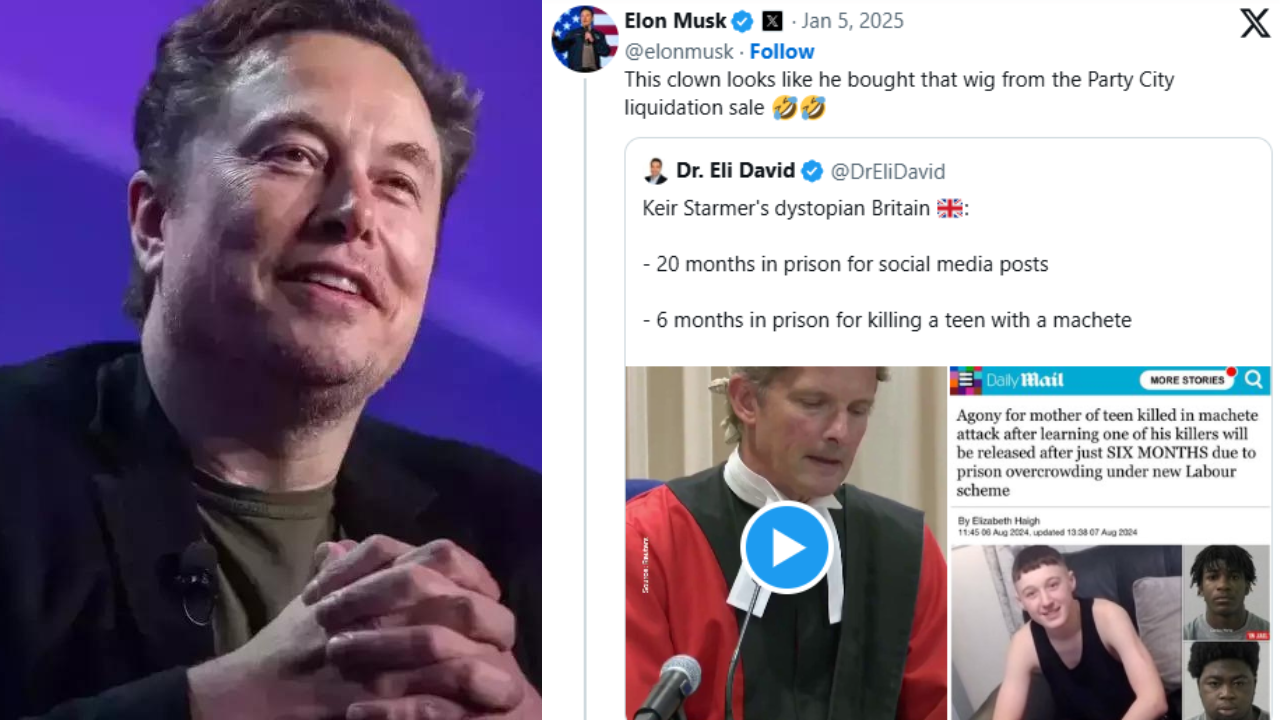 Musk mocks UK judge in bizarre rant: ‘Is that merkin on his head?’