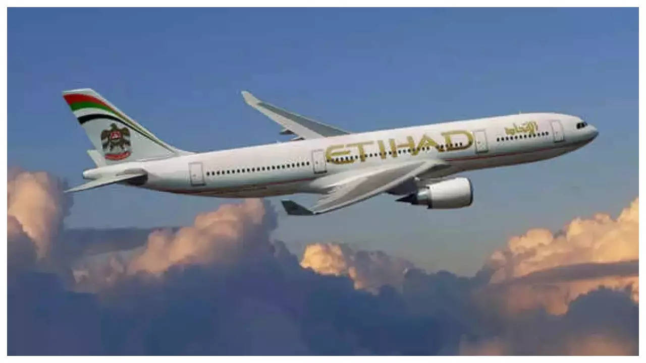 Close call: Tyres of Etihad plane explode during take-off