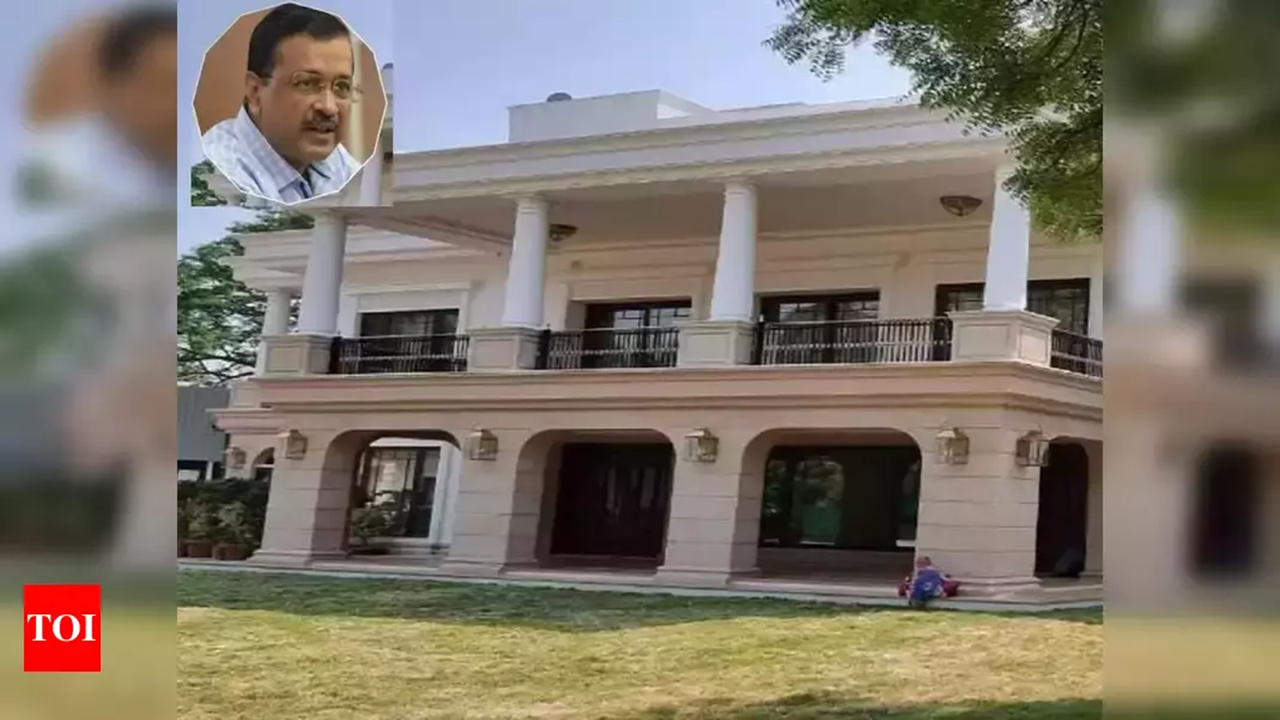 Rs 28 lakh TV, 7 servent quarters: Rs 33cr spent on Delhi CM’s residence, says CAG