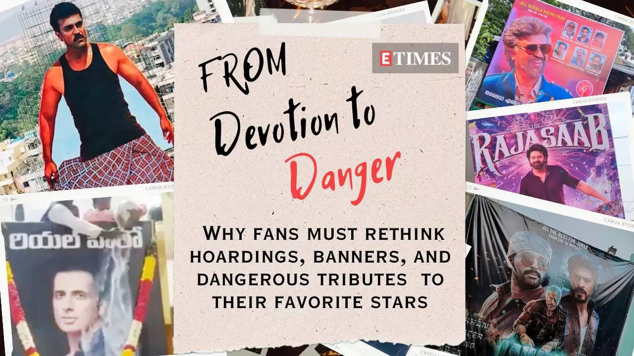 Why fans must rethink hoardings & dangerous tributes to their faves