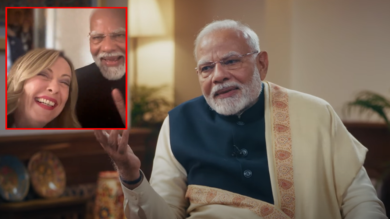 ‘Wo toh …’: What PM Modi said on memes with Italy’s PM Meloni