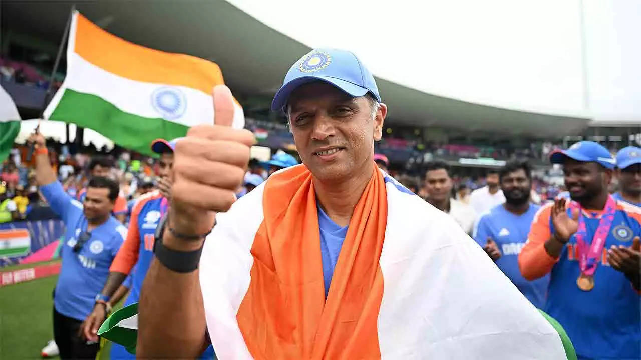 Rahul Dravid turns 52, wishes pour in for T20 World Cup-winning coach