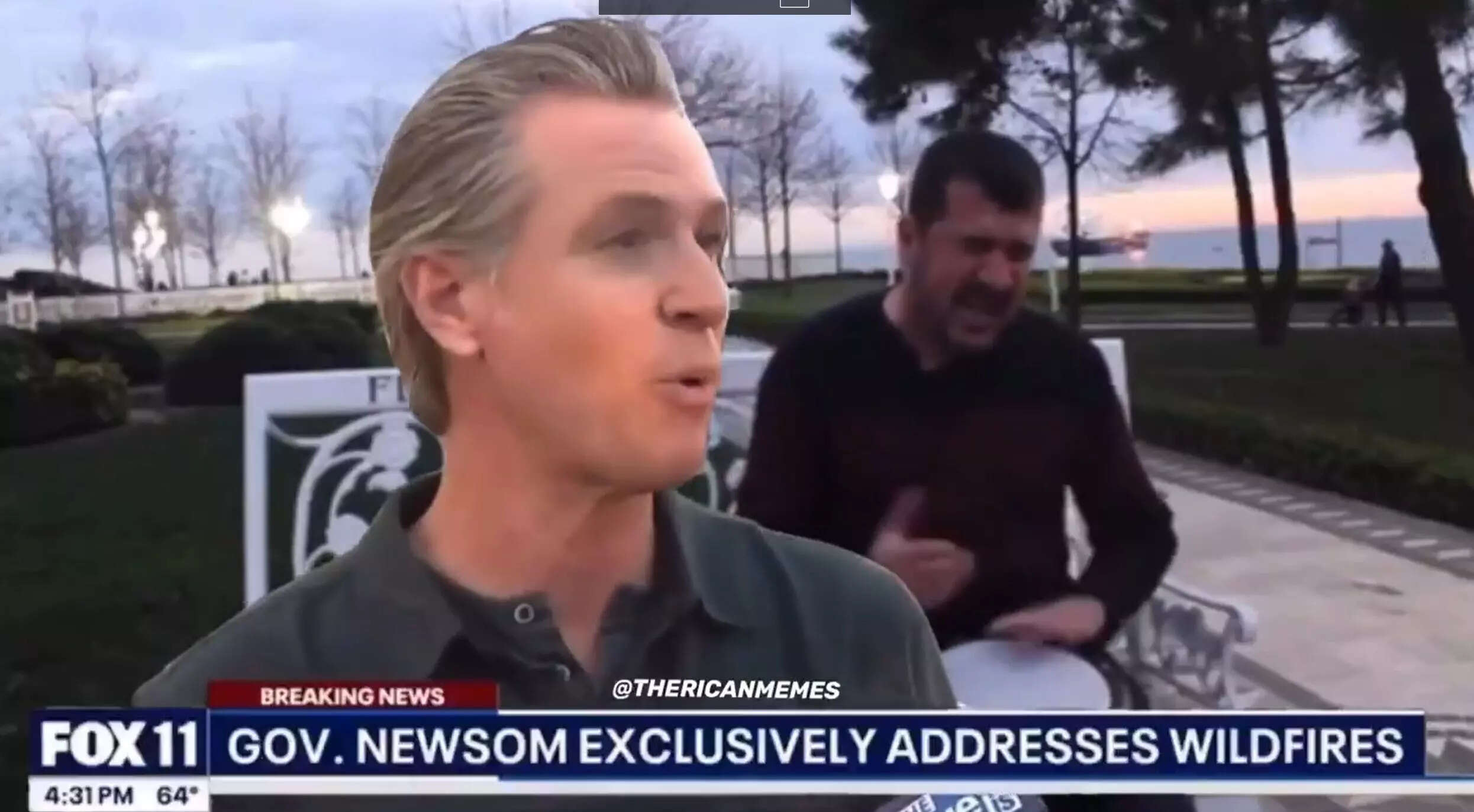 LA wildfires: ‘Is he on cocaine?’ Newsom trolled for bizarre body language