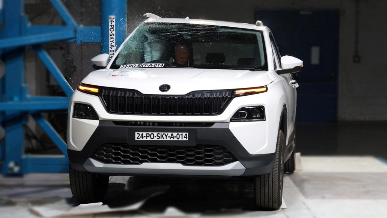 Skoda Kylaq scores 5-star safety rating in BNCAP crash test: Details