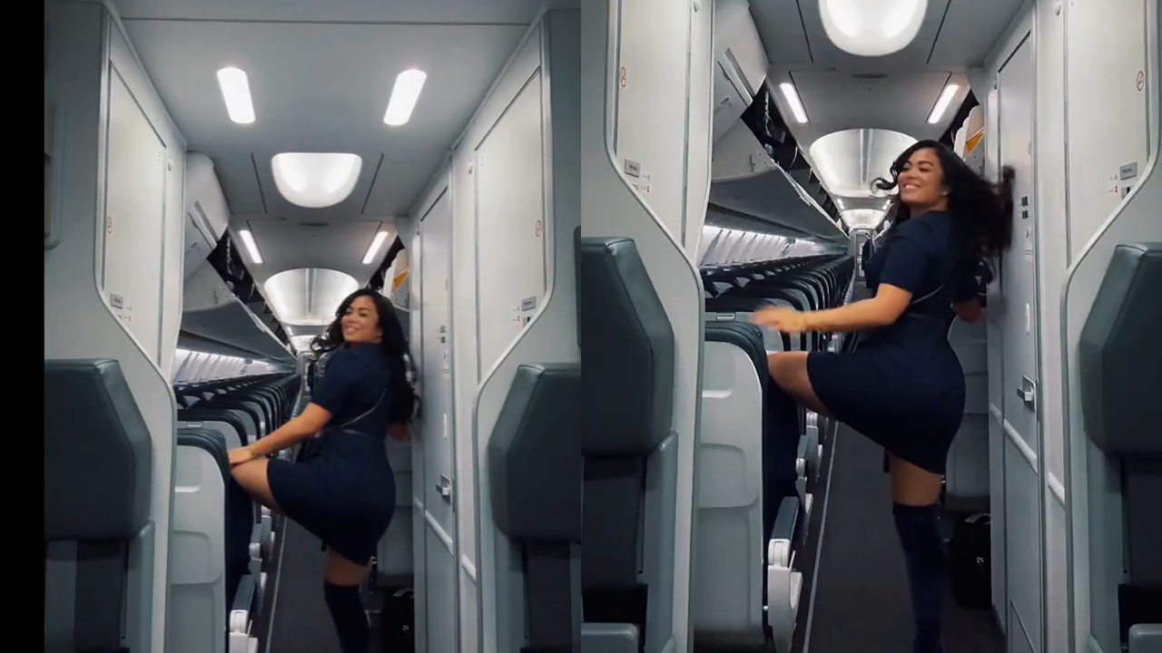 Flight attendant fired for twerking video on TikTok