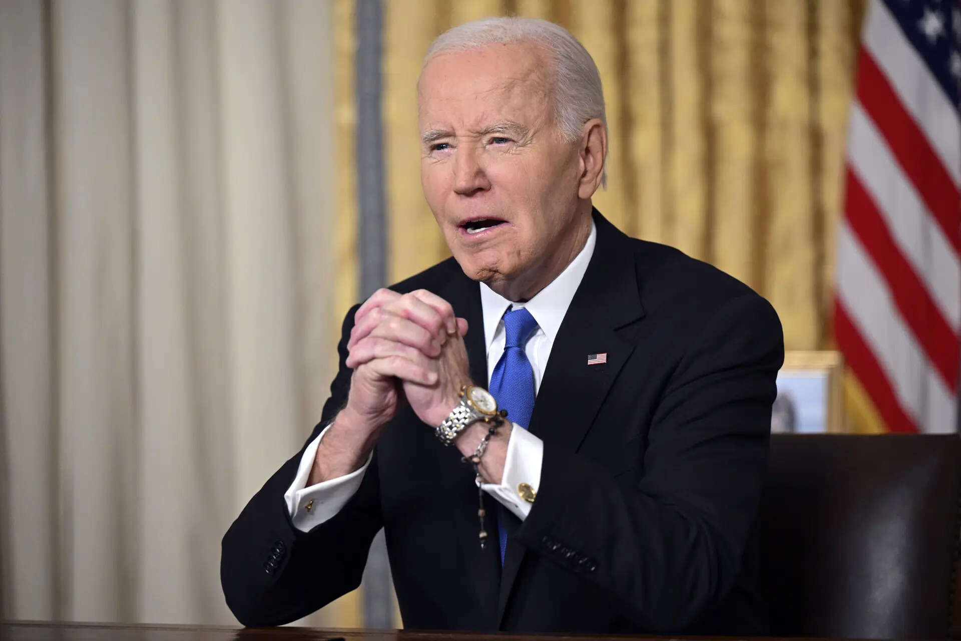 Dark Brandon: In farewell speech, Biden warns of oligarchy taking over US