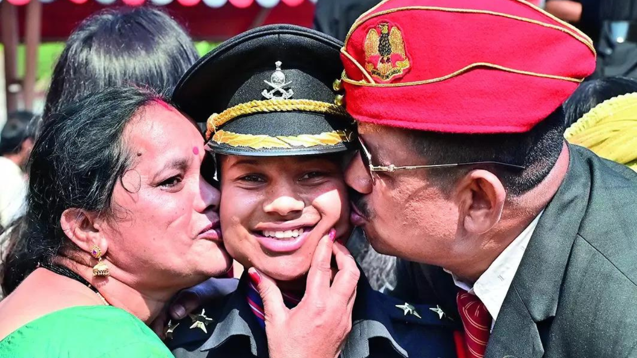 Widow fulfils sepoy’s dream, to serve Indian Army as officer